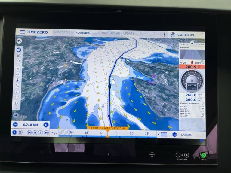 interfaz-de-navegacion-digital-timezero — marine electronics installation for yachts